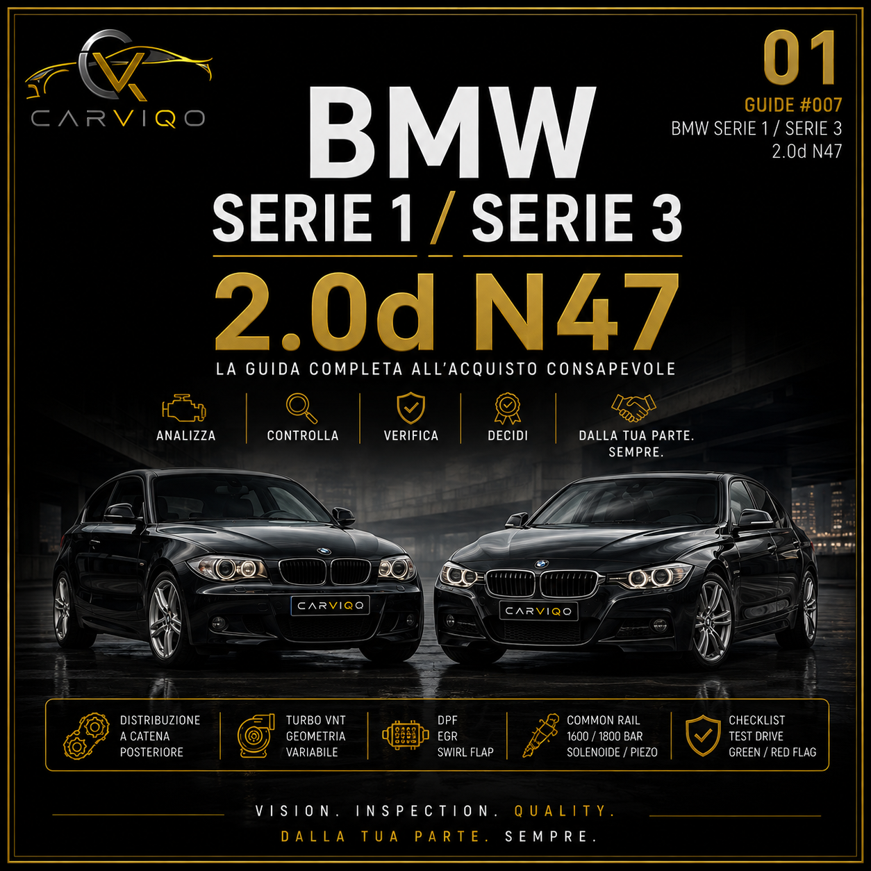BMW SERIE 1/3 2.0 N47