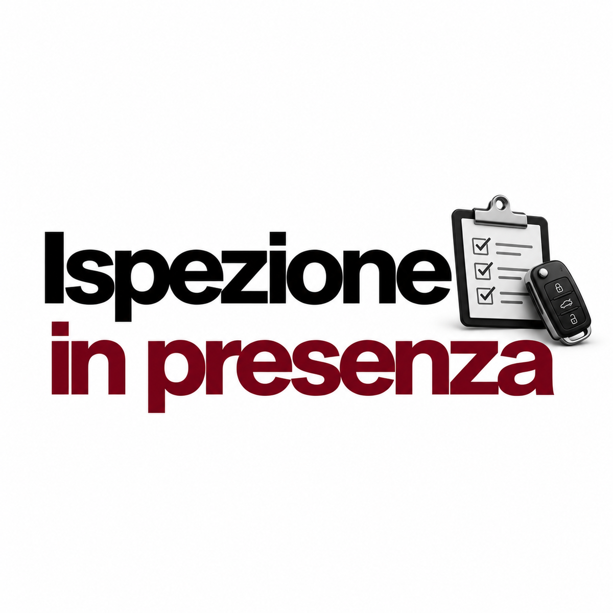 Ispezione auto in presenza